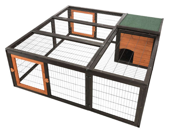 TRIXIE Freilaufgehege mit Abdeckung